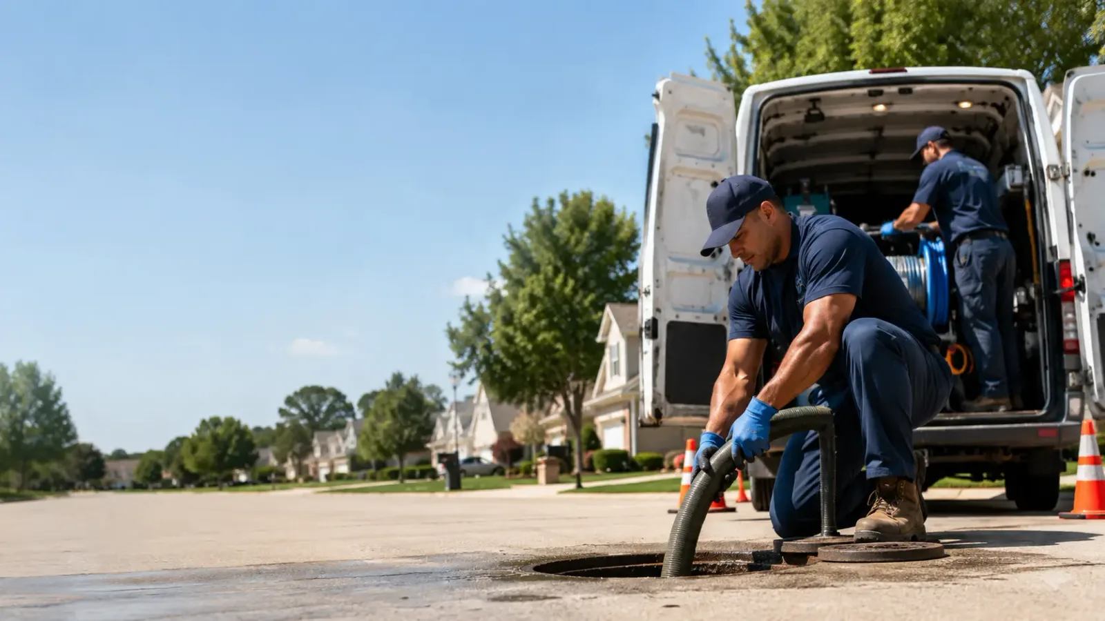Sewer Backup Cleanup services in Clarksburg, MD